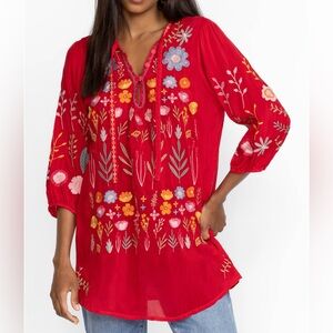 JOHNNY WAS MIKAH TUNIC SIZE L